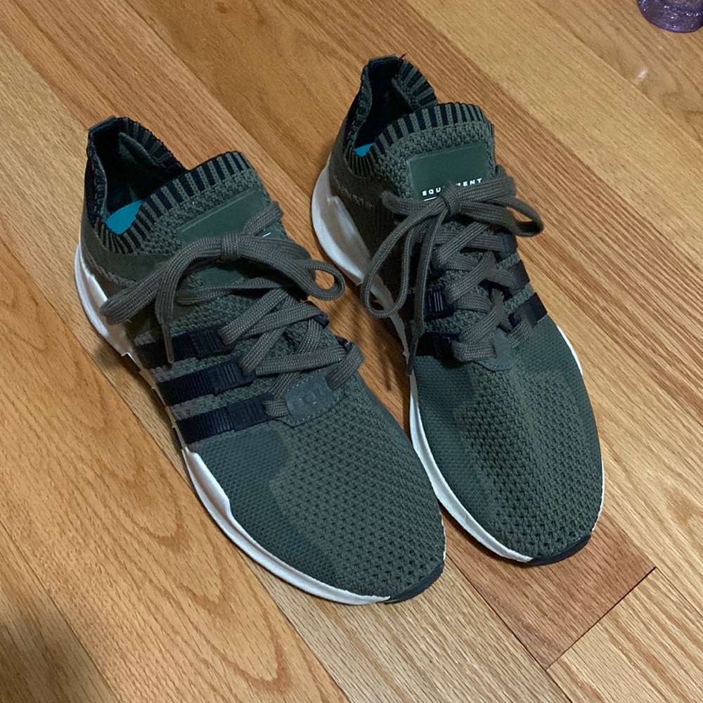 Mens Army Green Adidas